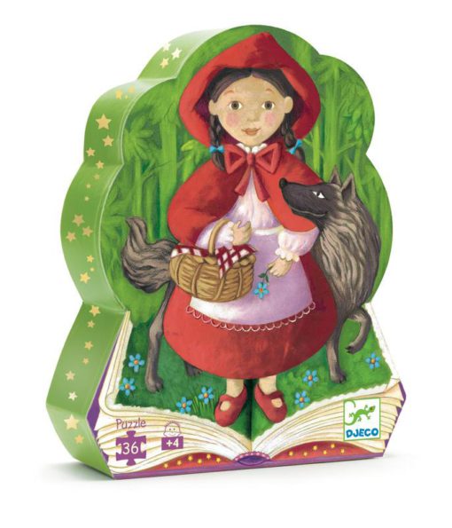 Djeco Little Red Riding Hood Silhouette Puzzle 36pc