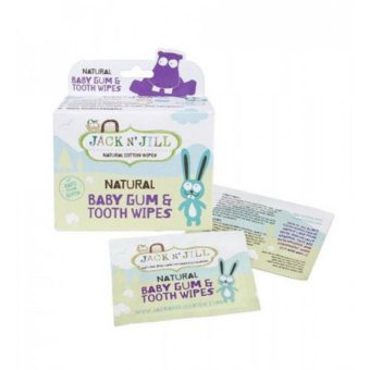 Jack N' Jill Natural Baby Gum and Tooth Wipes