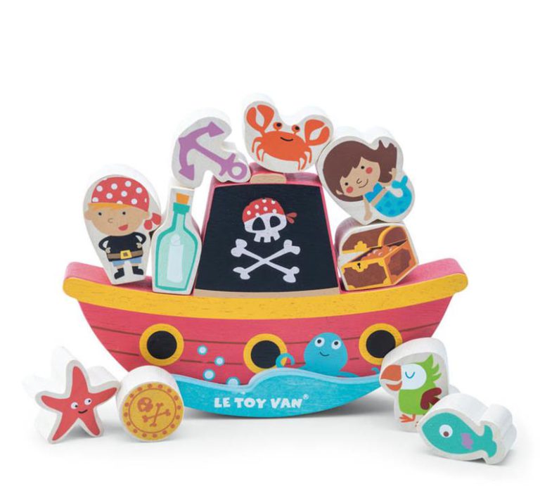 Le Toy Van Pirate Balance Rock and Stack