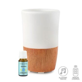 Lively Living Aroma Sound Sleep Aid Vaporiser with Oil