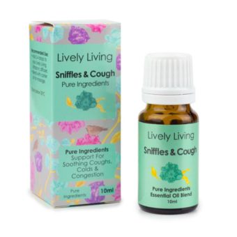 Lively Living Pure Essential Oil Sniffles and Cough