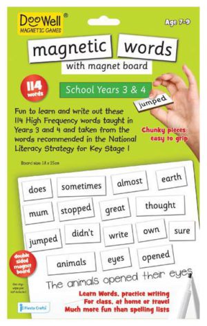 Magnetic Words and Board Grades 3