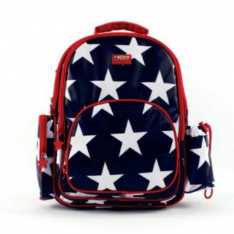 Penny Scallan Large Backpack Navy Star
