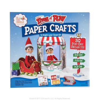 SCOUT ELVES AT PLAY -  Elf Paper Crafts