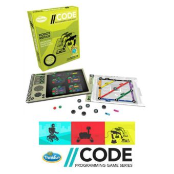 Thinkfun CODE Programming Series Robot Repair Game