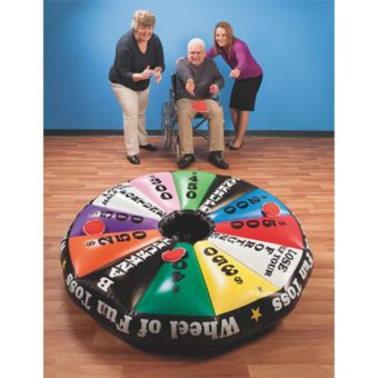 Wheel of Fun Giant Inflatable Toss Game