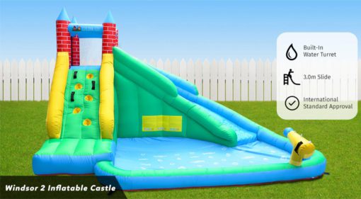 Windsor 2 Slide and Splash Jumping Castle