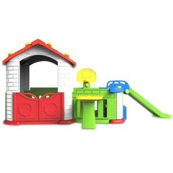 Wombat Plus Playhouse with Basketball Hoop and Slide