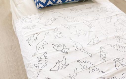 Brolly Sheets Dinosaur Waterproof Sheet Protector King Single