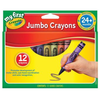 Crayola My First Jumbo Crayons - 12 Pack