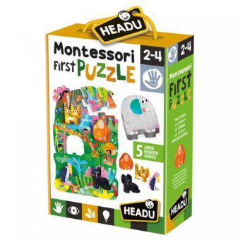Headu Montessori First Puzzle The Jungle