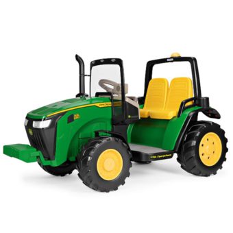John Deere Twin Seater Dual Force 12v Tractor